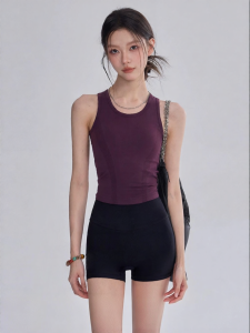 OMG MINUTE | Áo Thun Thể Thao Một Mảnh Cho Yoga Chạy Bộ và Tập Luyện Ôm Sát