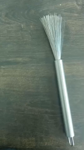 Fuerkaที่ขัดหม้อสแตนเลสแบบมีด้ามจับแปรงขัดหม้อ ด้ามจับถนัดมือไม่เป็นสนิมขัดคราบไหม้ คราบอาหารออกง่าย