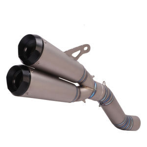 Titanium Alloy & Carbon Fiber Exhaust System for DUCATI Monster 821 & 1200