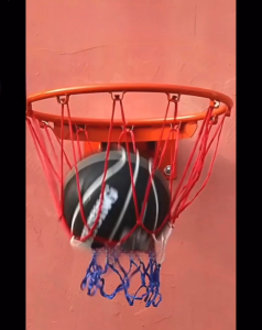 Basketball hoop portable easy to install adjustable height basketball frame with chassis