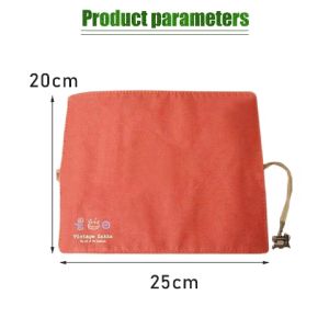 Tas Tempat Pensil Gulung Kanvas Roll Up Pencil Case / Tempat Pensil Gulung