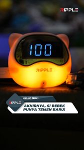 Ripple AI Hello Nuki Voice Control Smart Remote AC & TV Alarm Night Lamp