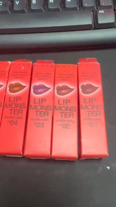 (Mẫu mới)Son kem lì KATE Lip Monster Soufflé Matte 7g – Full màu M01–M08 Nhật Bản