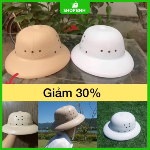 Mũ Ông Hội Đồng Cổ Điển – Nón Pháp Xưa PVC Cách Nhiệt Vành Rộng Có Đệm Đầu