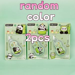 Panda High-Capacity Correction Pen 5M Long-Lasting Tape for Students Cute Error Corrector School Supply 2/3/4pcs