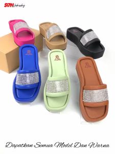 Platfrom Sandal Wanita Shezy Tebal Empuk Premium Quality AR 30