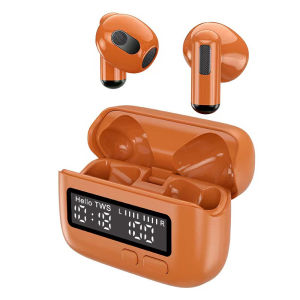New Wireless Headset TWS Bluetooth 5.2 Portable Earphone Retro Personalized Trend Headphone LED Digital Display Clock With Mic