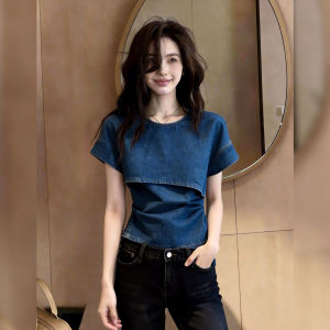 Creative French Style Slimming Waist-Shaping Womens Blouse