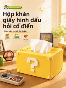TAOXIAOHE | Hộp Giấy Ăn Sáng Tạo In 3D Hình Mario