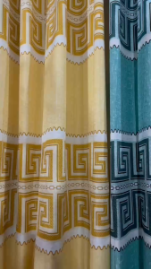 7ft curtains [Elegance Home] Semi-Blackout nice  Pattern Grommet Curtains – High-Quality Textured Fabric