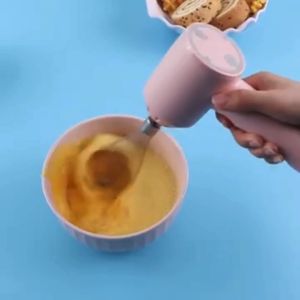 PROMO TERBARU BTH Mixer Tangan Mini Electric Whisk Wireless Multi Function - BTH12 / Mixer mini/Mixer kue Mini cas/mixer termurah/ mikser kocokan telur /mixer mini elektrik/hand mixer/pengocok telur/mixer kue