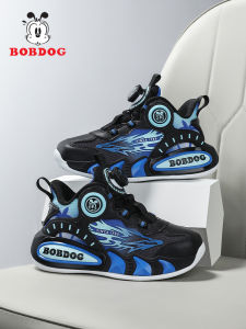 Pebdoo Childrens Basketball Shoes Breathable Mesh Lightweight Anti-slip Spring Autumn New Style Sports Sneakers for Kids