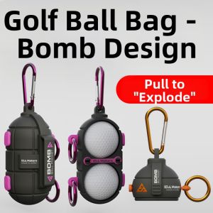Xnells | Korean Hand Grenade Design Golf Ball Bag