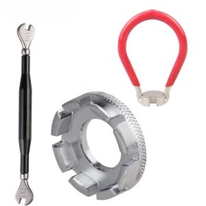 Mountain Bike Spoke Wrench Wheel Adjustment Correct The Deformation of The Protective WheelTool Bicycle Repair Tools