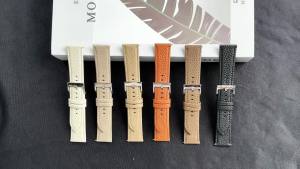 Lychee Pattern Leather Strap 18mm 20mm 22mm Quick Release Bracelet for Seiko for Omega Watch Band Soft Leather Watch Wristband