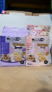 Markotops soya 7L pasir kucing tofu soya cat litter