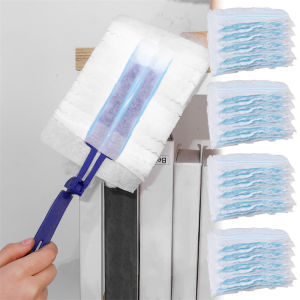Dùng Một Lần Tĩnh Điện Bụi Khăn Lau Bụi Fluffy Đầu cọ lông Tương Thích Phất Trần Hộ Gia Đình Bàn dụng cụ vệ sinh