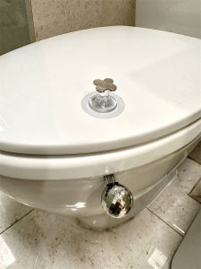 Toilet Lid Lifter Bathroom Luxury Toilet Cover Cleaner Hand Pull Handle Dirt Free Toilet Tools Home Use Bathroom Accessories