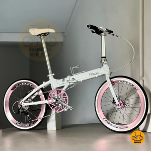 🐈Foldable Bicycle Fnhon Blast 22” 𝗟𝗶𝗴𝗵𝘁𝘄𝗲𝗶𝗴𝗵𝘁 9 Gears Shimano Litepro 𝗠𝗥𝗧/𝗕𝘂𝘀-𝗙𝗿𝗶𝗲𝗻𝗱𝗹𝘆 Folding 𝗙𝗿𝗲𝗲𝗯𝗶𝗲s Foldable Foldie Bike Litepro Handle Bar 451 20 inch Soft Pink White Crius Master Dahon Birdy Kosda 3sixty #sgfoldies