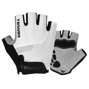 TOSUOD | Shock-Absorbent Non-Slip Short Finger Cycling Gloves