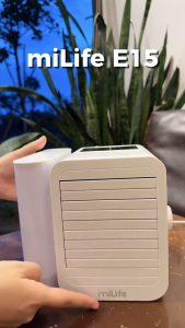 Quạt Điều Hòa Để Bàn miLife E15 Mini - Máy Lạnh Mini Tạo Ẩm Siêu Tốt - BH 12 Tháng - Minh Việt
