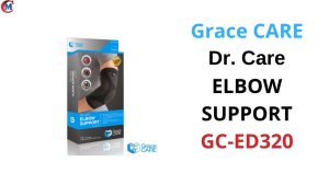 Đai Bảo Vệ Khuỷu Tay Grace Care ED320 – Đan 3D Đàn Hồi Giảm Đau Hỗ Trợ Vận Động