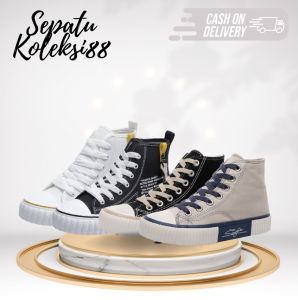 Sepatu Sneakers Kanvas Wanita Kasual Sport Shoes Warna Hitam Putih Sepatu koleksi 216 217