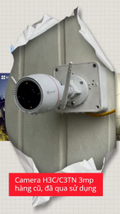 Camera WiFi thông minh ngoài trời 3MP EZVIZ H3C/C3TN 2K hàng qua sử dụng đầy đủ chức năng