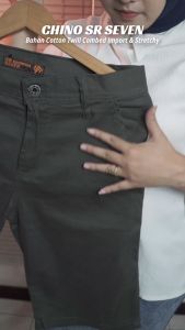 SRSEVEN7 Celana Chino Pendek Original Grey