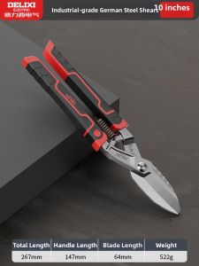 DELIXI | High Hardness Steel Specialized Shears For Iron Sheet and Stud