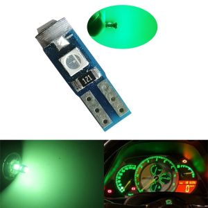 TCYATO 10PCS Super Bright LED T5 3SMD Car Motorcycle Dashboard Light Wedge Instrument Lamp Indicator Signal Bulbs DC12V 3030smd