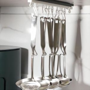 Giá Treo Ống Đựng Gia Vị Không Cần Đục Lỗ Giá Để Đồ Đa Năng Móc Khóa Giá Để Đồ Nhà Bếp Hiện Đại Tối Giản Giá Để Đồ Gia Dụng