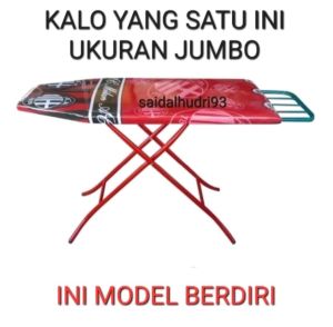 MEJA GOSOK/MEJA SETRIKA JUMBO KAKI BISA DILIPAT KUAT KOKOH TAHAN PATAH