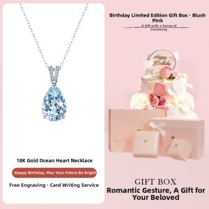 Grace Girl | Elegant Ocean Heart Pendant Necklace