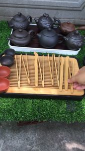 Kẹp gắp chén trà thức ăn đồ nóng bằng tre trúc tự nhiên an toàn cho sức khỏe