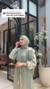 BEST SELLER!!! JEMIMADRESS BAHAN ROBERTO SILK MIX TILLE DOT DRESS KONDANGAN PESTA BRIDESMAID TERBARU 2023 GAMIS REMAJA VIRAL