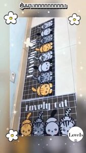 พรมปูพื้นห้อง พรมเช็ดเท้าน่ารักๆ สำหรับห้องครัวห้องน้ำ 2 ตัว ดูซับน้ำได้ดี ซึ่งมีประโยชน์ตามตัวอย่าง: