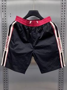 Quần Short Thể Thao Nam Mùa Hè Mỏng Nhanh Khô Quần Dài Năm Nút Ống Đứng Sọc Bãi Biển Quần Dài Thường Ngày Thoáng Khí