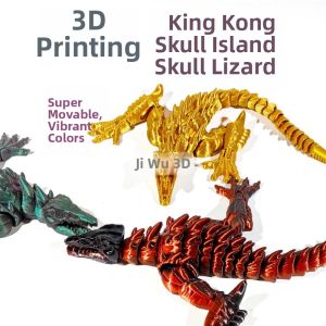SHANLINA | 3D Printable Super Poseable Skull Island Monster Toy