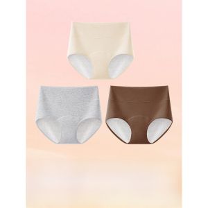 DREAM TIME | Girls Antibacterial Cotton Underwear Leakproof Period Panties High Waist Triangle Pants Pure Cotton Crotch Daily Wear