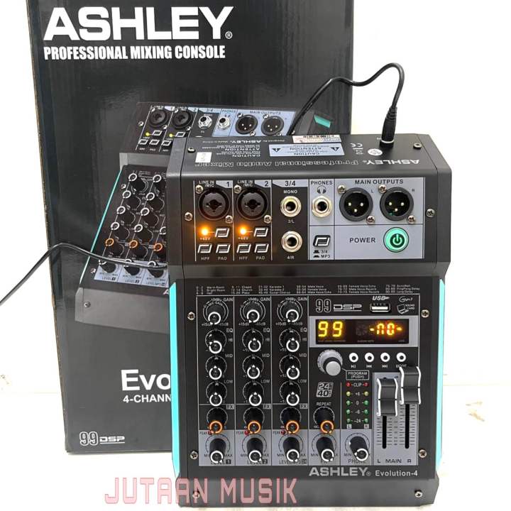 Mixer Audio Ashley Evolution 4 New / Mixer EVOLUTION4 Model Terbaru ...