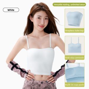 MsPai | Padded Fixed-cup Wearable Beautiful Back Bra Anti-peeking
