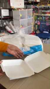 Fest Choice กล่องข้าวกระดาษ 1300 ml 50 ชิ้น PB026 กระดาษการฝากอาหาร