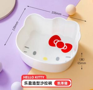 MANGKOK IMPORT SANRIO / MANGKUK MELODY HELLO KITTY / PIRING SAJI KUROMI CiNNAMOROLL