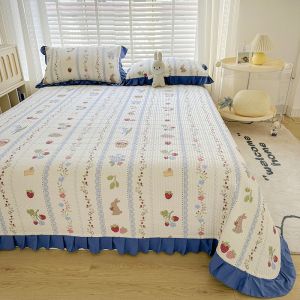 INS Style 100% Cotton Thickened Quilted Bed Cover Set