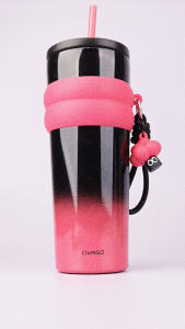 CIVAGO(26oz)Cốc cà phê bằng thép không gỉ lót gốm có nắp bình chân không cốc nóng lạnh