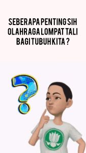 ( Olahraga ) Tali Lompat Skipping / Jump Rope Dengan Penghitung Loncatan