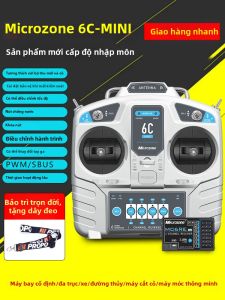 Michel | Bộ thu tín hiệu máy bay điều khiển từ xa 6 kênh 4 kênh dành cho mô hình thuyền cánh cố định