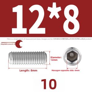 JISHUO | Flat Head Fixing Screw Hex Drive Set