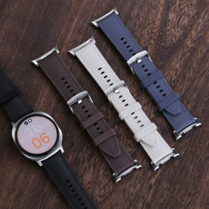 Leather Silicone Strap For Samsung Galaxy Watch 8 Classic 46mm Official Same Style Bracelet Galaxy Watch 8 40mm 44mm Wristband